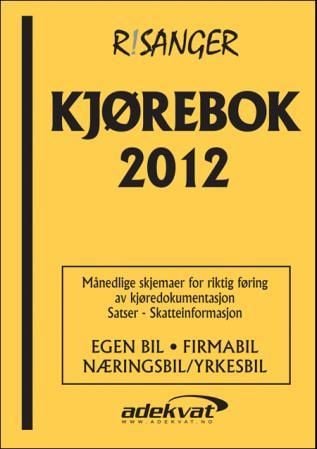 Kjørebok 2012