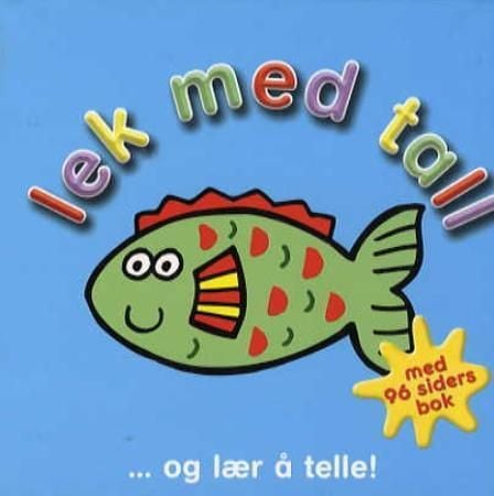 Lek med tall. Lær å telle. 23 tall. 1 lekebrett. 1 bok
