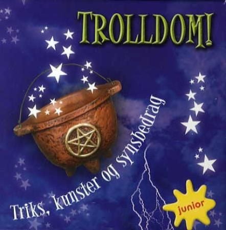 Trolldom. Magi og mystikksett.1 heksegryte. 1 spådomsbrett. 1 tryllepose. 1 ønskesnor. 1 magisk terning. 1 bok