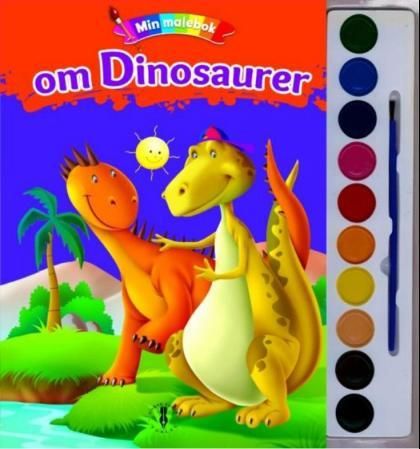 Min malebok om dinosaurer