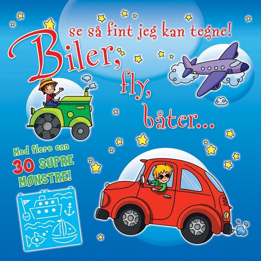 Biler, fly, båter