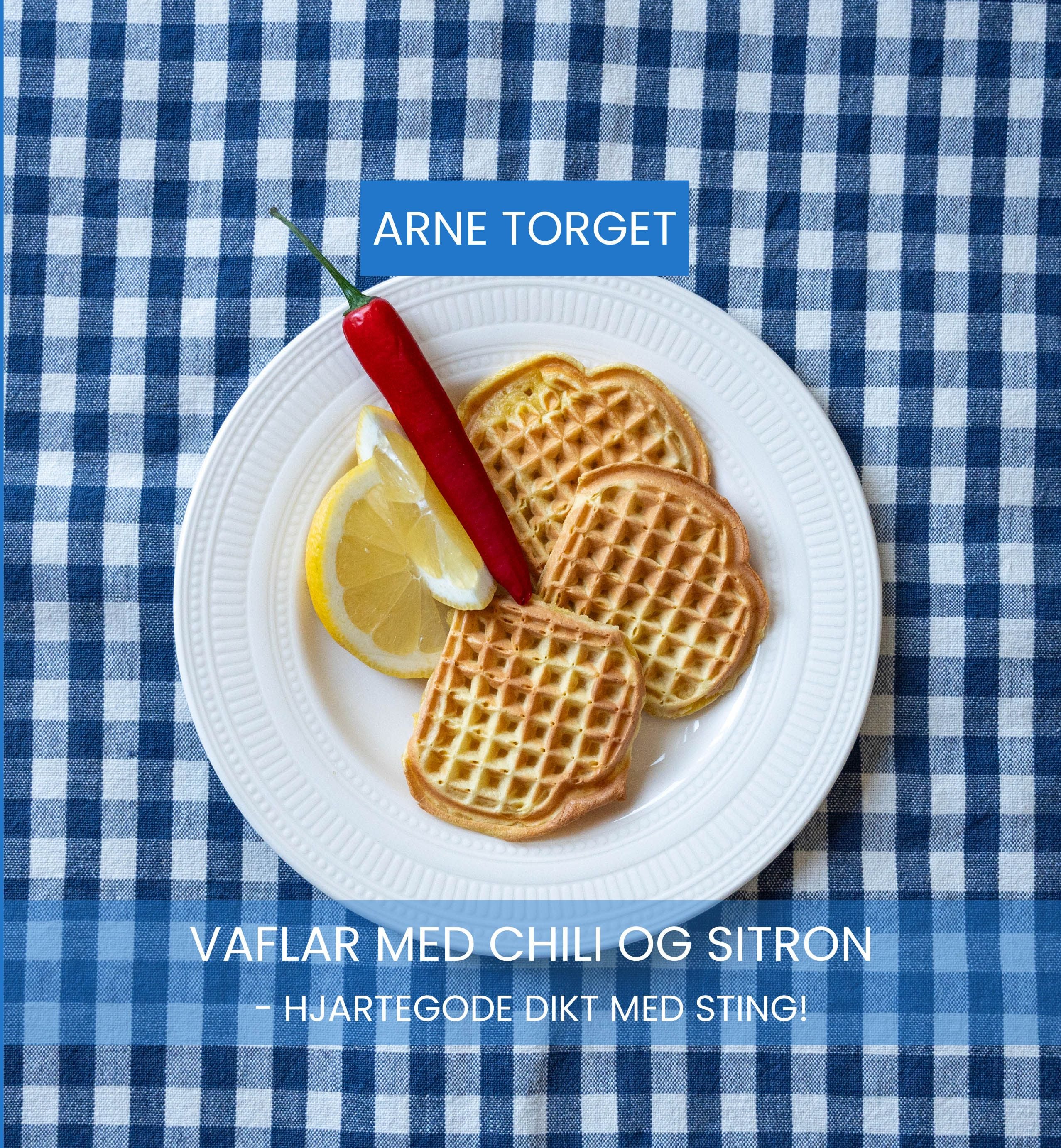 Vaflar med chili og sitron