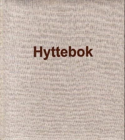 Hyttebok. Naturlinnen