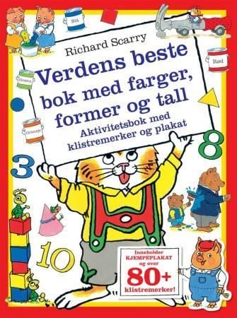 Verdens beste bok med farger, former og tall