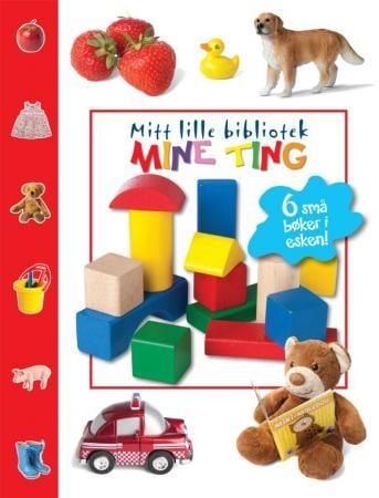 Mitt lille bibliotek. Mine ting. 6 små bøker i esken!