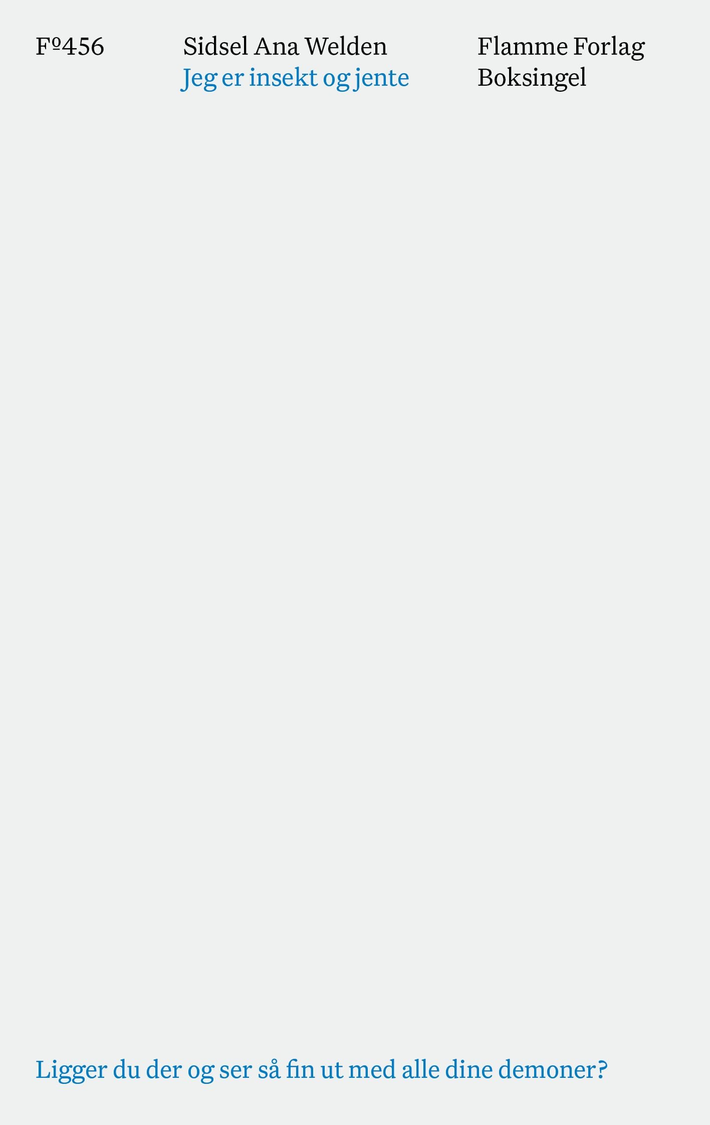 Jeg er insekt og jente