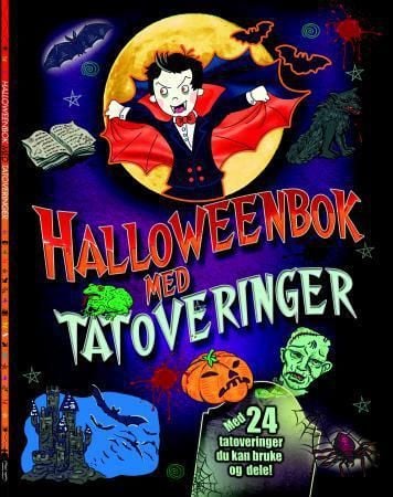 Halloweenbok med tatoveringer