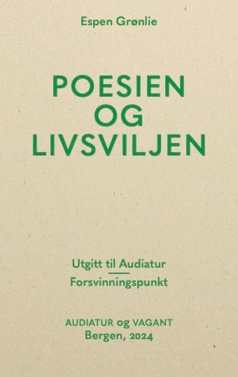 Poesien og livsviljen