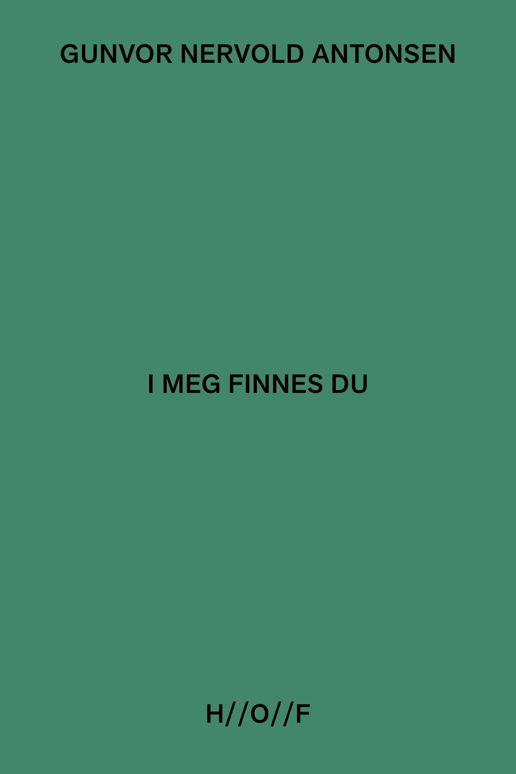 I meg finnes du
