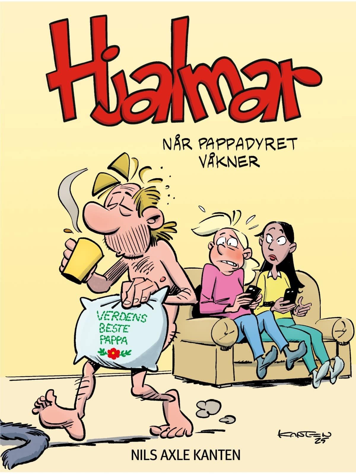 Når pappadyret våkner