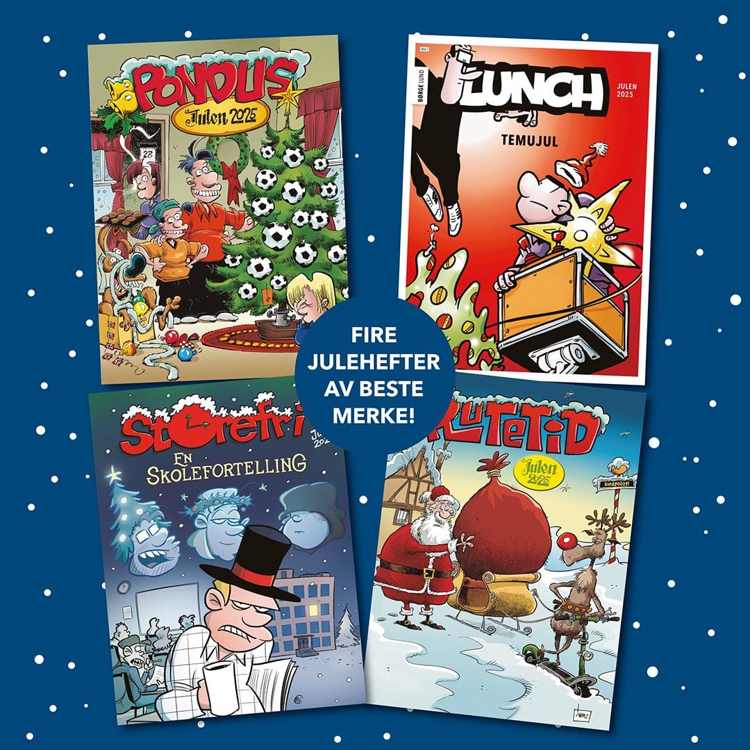 Årets julehefter 4-pack 2025