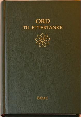 Ord til ettertanke