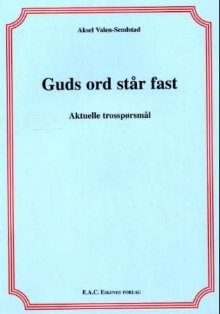 Guds ord står fast