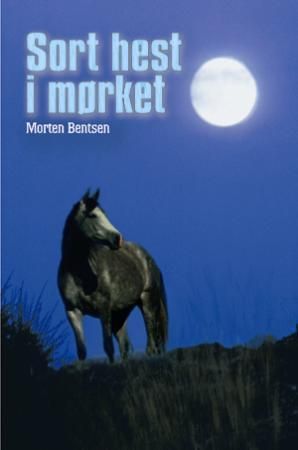 Sort hest i mørket