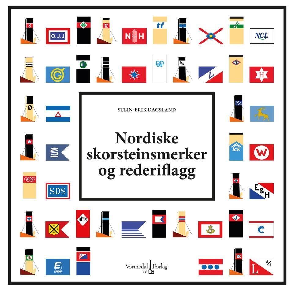 Nordiske skorsteinsmerker og rederiflagg