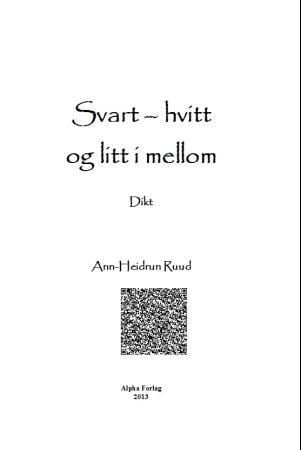 Svart-hvitt og litt i mellom