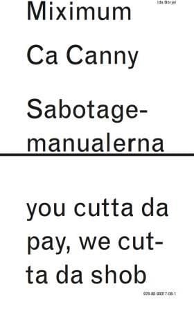 Miximum Ca Canny Sabotagemanualerna