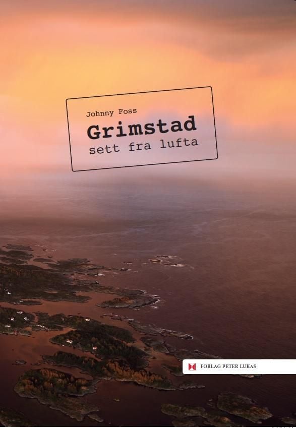 Grimstad sett fra lufta
