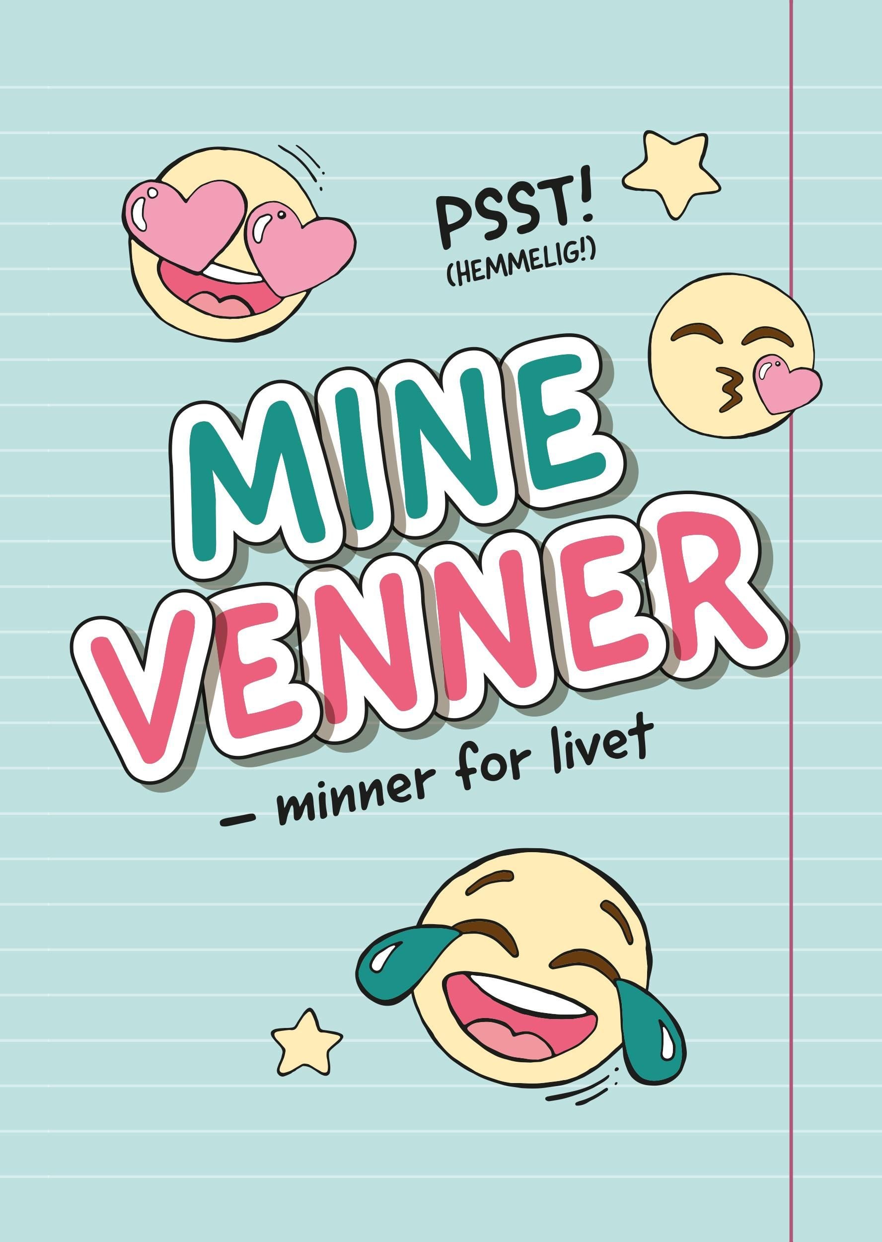 Mine venner - minner for livet