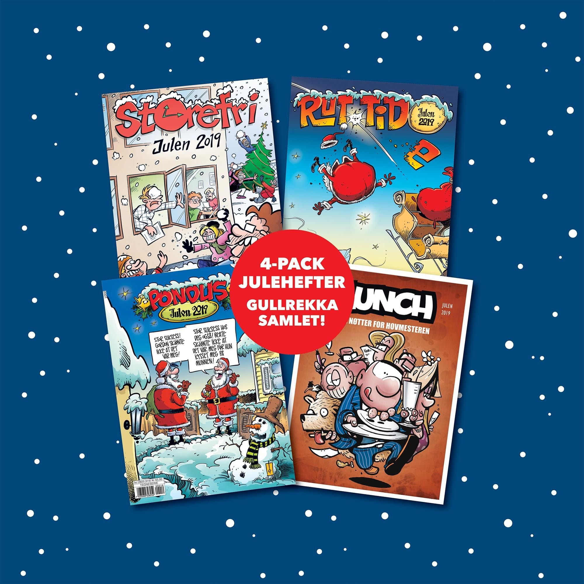 Julehefter 4-pack