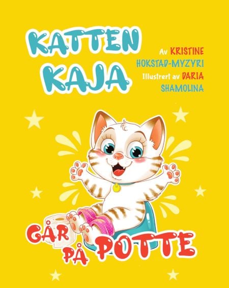 Katten Kaja går på potte