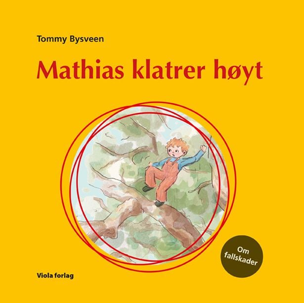 Mathias klatrer høyt