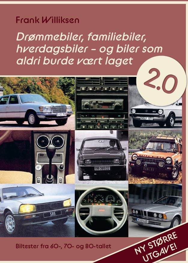 Drømmebiler, familiebiler, hverdagsbiler - og biler som aldri burde vært laget