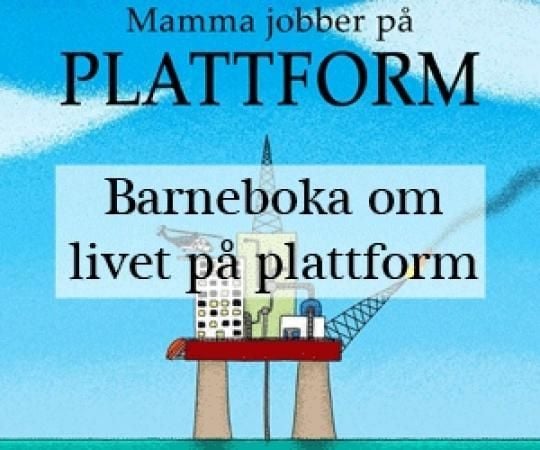Mamma jobber på plattform