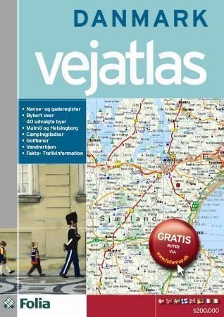 Danmark vejatlas