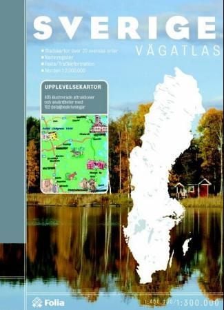 Sverige vägatlas och upplevelsekartor