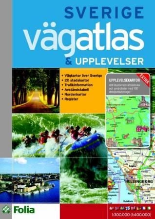 Sverige vägatlas och upplevelser