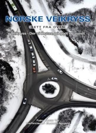 Norske veikryss sett fra oven