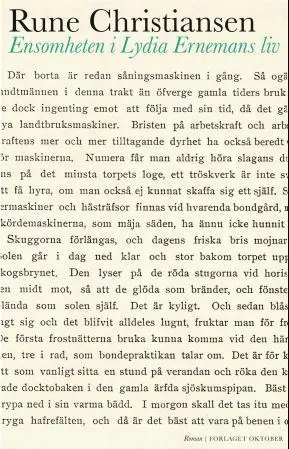 Ensomheten i Lydia Ernemans liv